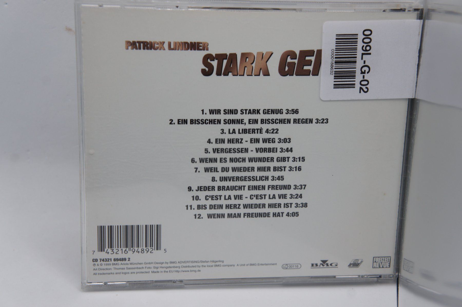 CD: 3 CD Patrick Lindner - Kloane, Handvoll Herzlichkeit + stark – Usato da Ernetschwil venduto da luisvonerni 4