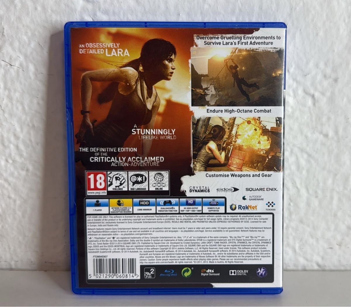 Sony Spiele: PS4/PS5 Tomb Raider Definitive Edition game disc and case – Gebraucht aus Ehrendingen von bubulence 1