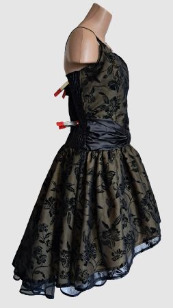 Cocktailkleid Abendkleid Partykleid XL Rockabilly Vintage