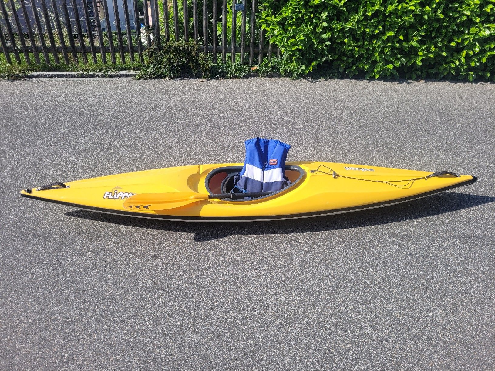 Boote: Kinder Kajak Prijon Flipper – Gebraucht aus Schaffhausen von Mumin2