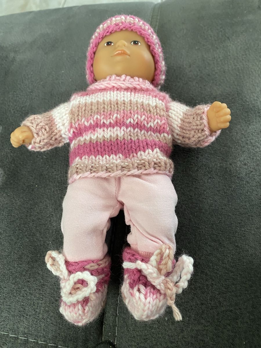 Bambole: Garnitur Coroll mini Baby 20 cm – Nuovo e nell'imballaggio originale da Roggwil TG venduto da Strick-Fee 2