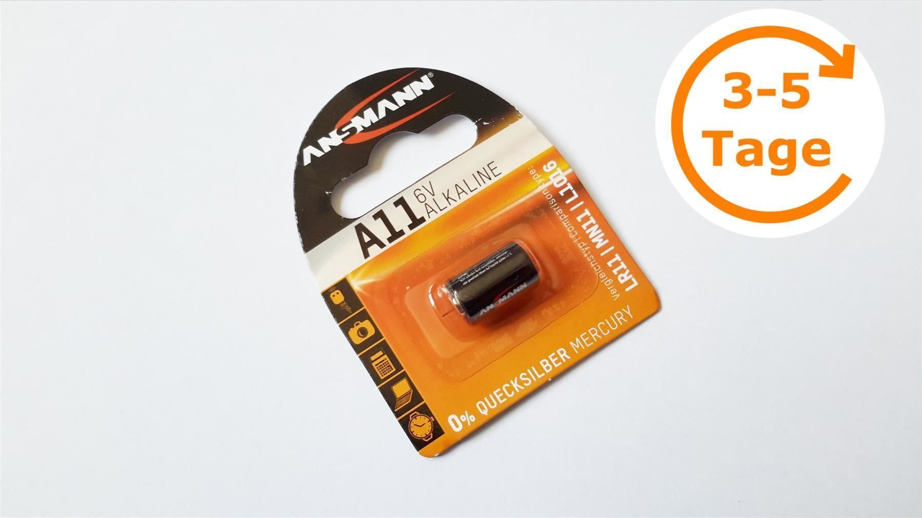 Caricatori & Batterie: Batterie Alkaline A11/LR11, 6V, ANSMANN – Nuovo e nell'imballaggio originale da St. Gallen venduto da cointec