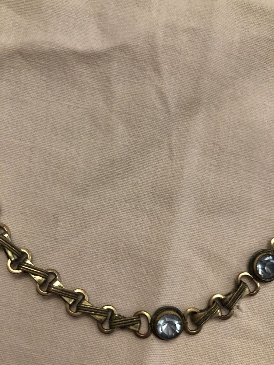 Catenine: Vintage - Collier mit blauen Steinen – Usato da Burgdorf venduto da elatria 2
