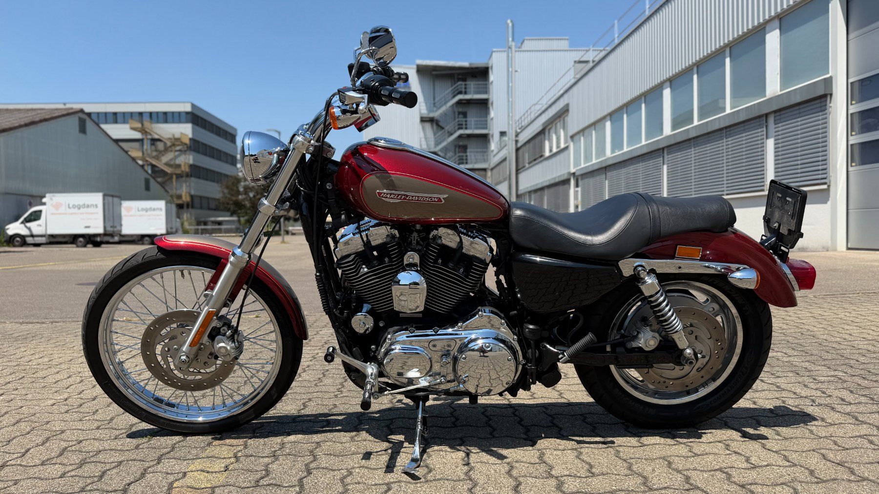 Harley-Davidson Chopper: Harley-Davidson XL 1200 Custom Sportster - Traum Harley – Usato da Basel venduto da Hangman776 5