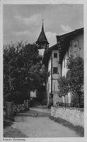 Alte Ansichtskarte Scharans GR, gel. 1925