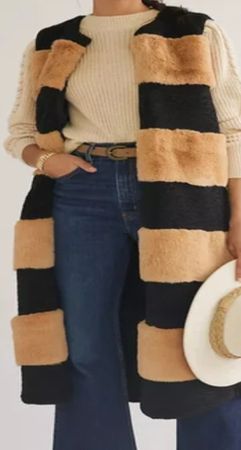 Winterjacke/Weste Anthropologie One Size, Neu