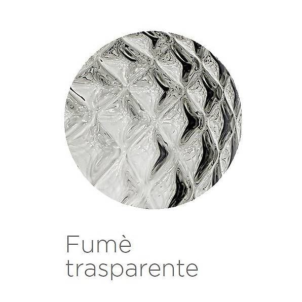 Murano Lampade: Fulgor Murano Dalia Wandlampe Hellgrau-Braun – Usato da Regensdorf venduto da Tradingzone 3