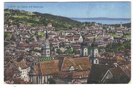 29.5.1930 Luftaufnahme Zentrum St.Gallen