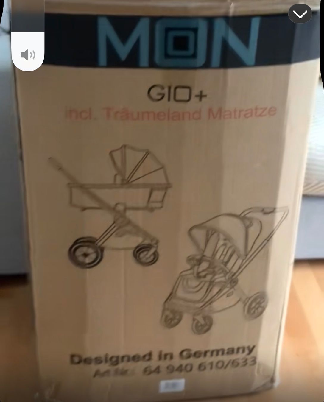 Carrozzine: Kinderwagen Moon Gio+ – Nuovo (secondo la descrizione) da Zürich venduto da user14519846 2