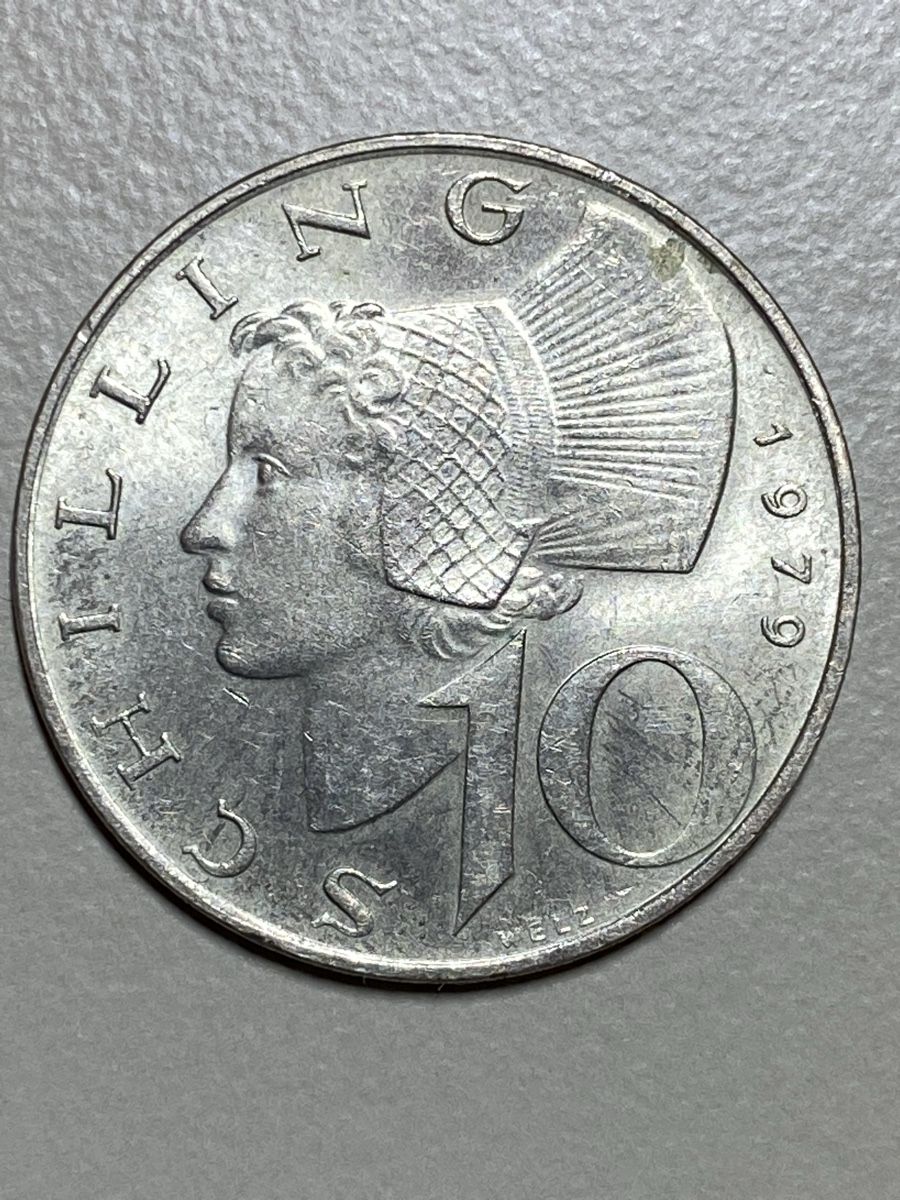 Tutti le monete: Autriche - 10 Schilling - 1979 – Usato da Payerne venduto da Mike1682