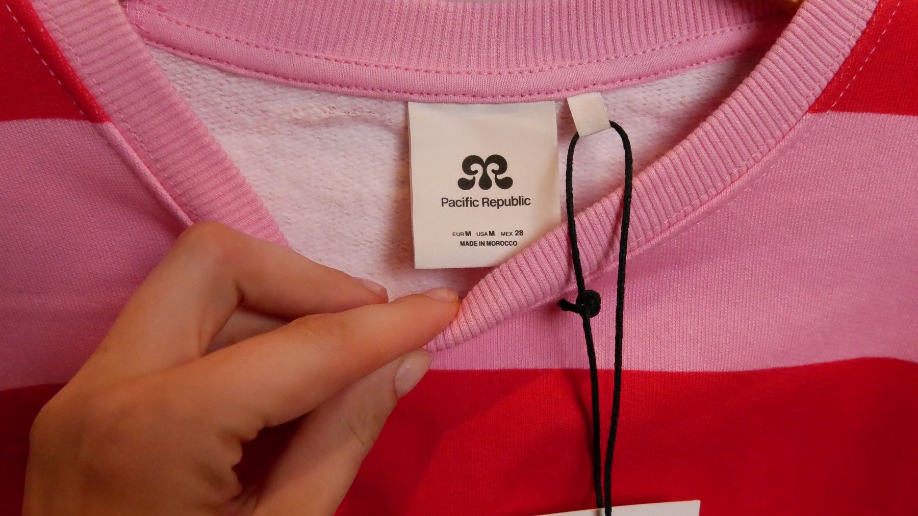 Pull&Bear Pullover & Sweatshirts: Pull & Bear Oversize Striped rot pink rosa Sweater Pullover – Neu und originalverpackt aus Zürich von julia_vina 2