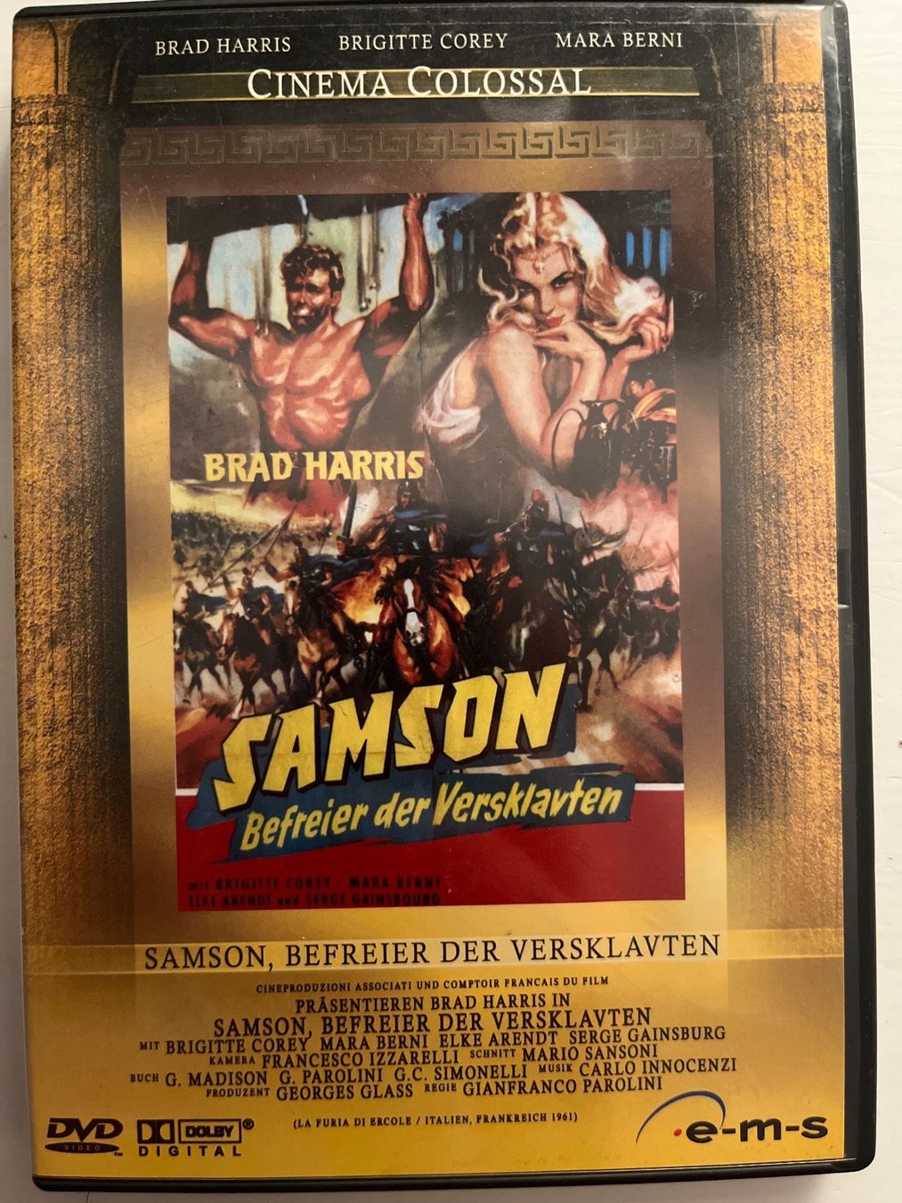 Tutti i DVDs: Samson Befreier der Versklavten (1962) DVD – Nuovo (secondo la descrizione) da Sierre venduto da black.box