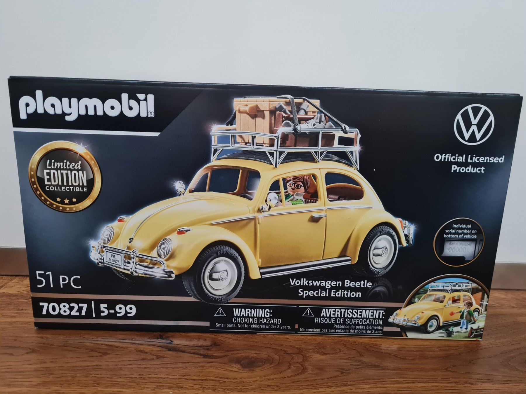 Playmobil Giocattoli: Playmobil VW Beetle Special Edition gelb – Nuovo e nell'imballaggio originale da Hinteregg venduto da BrickHeaven