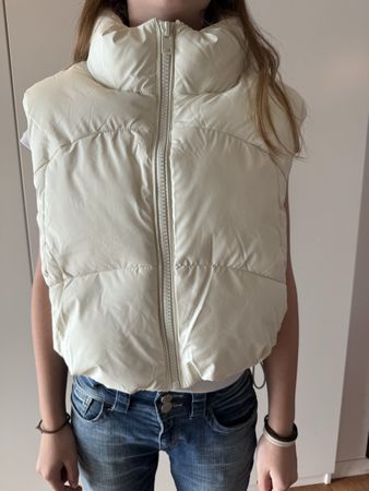 Bershka Weste, neuwertig, Grösse S, Beige