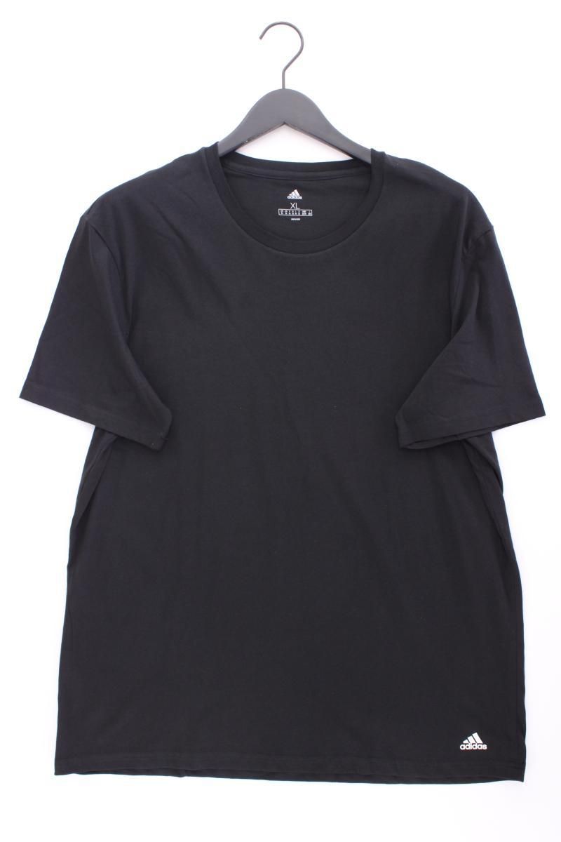 T-Shirts: Adidas T-Shirt Gr. XL Kurzarm schwarz – Gebraucht aus Neustadt an der Waldnaab von SecondLifeFashion