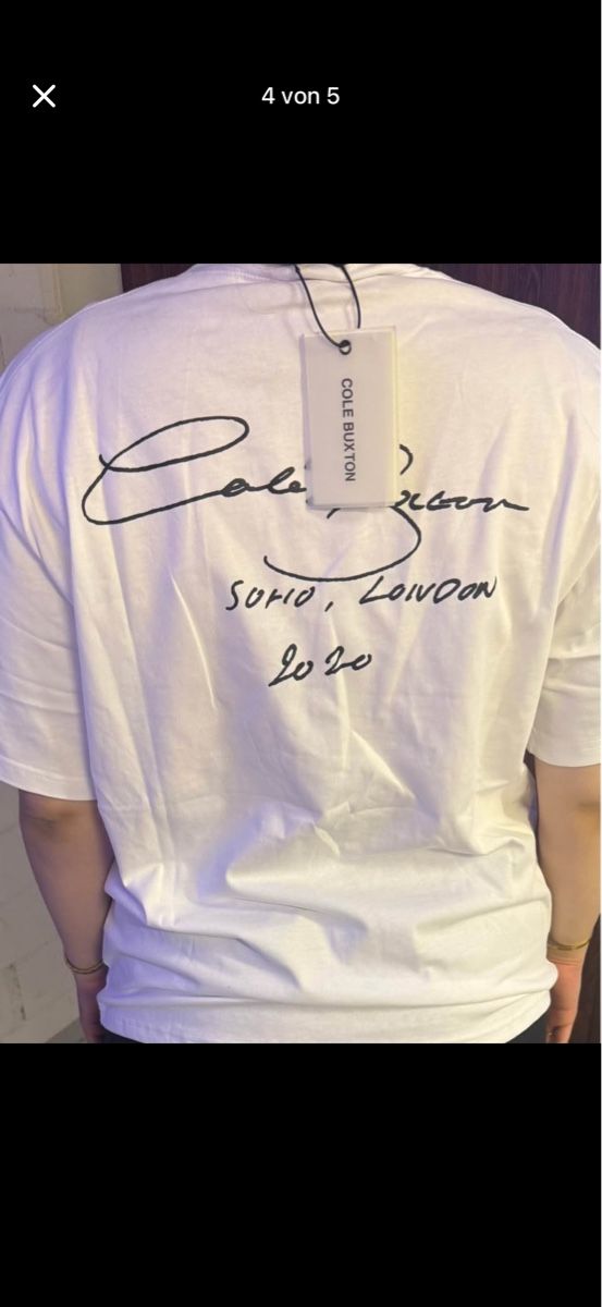 T-shirt: Cole Buxton Tshirt – Nuovo e nell'imballaggio originale da Zürich venduto da hat_qh2h 1