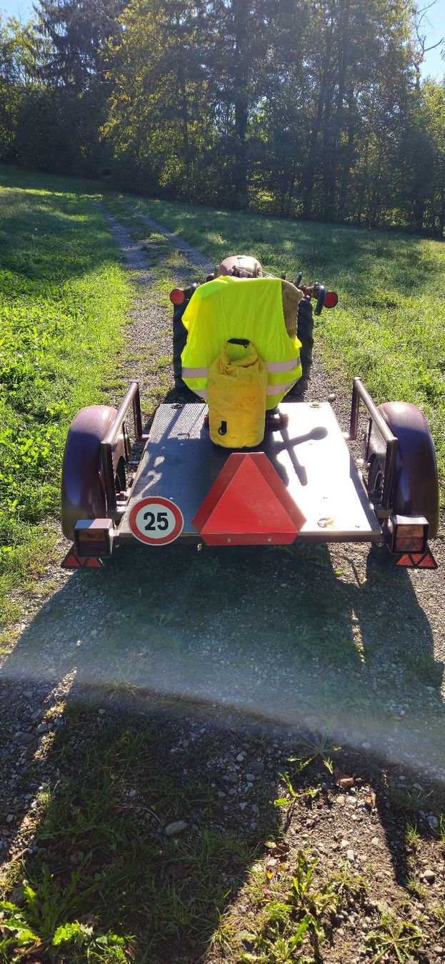 Bucher Trattori: Bucher KT10 mit Nachlaufwagen – Usato da Nürensdorf venduto da salibeer 3