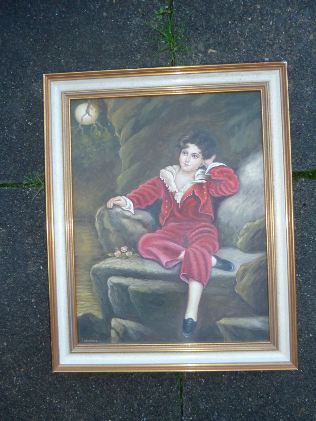 Dipinti: Ölbild, Kinderportrait – Usato da Weinfelden venduto da Frosch467