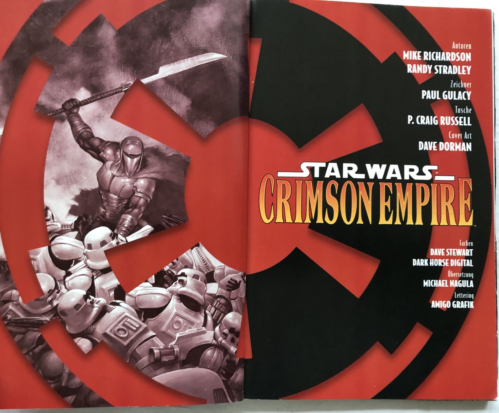 Fumetti: STAR WARS - Sonderband 2 - Crimson Empire – Usato da Schaffhausen venduto da durruti 1