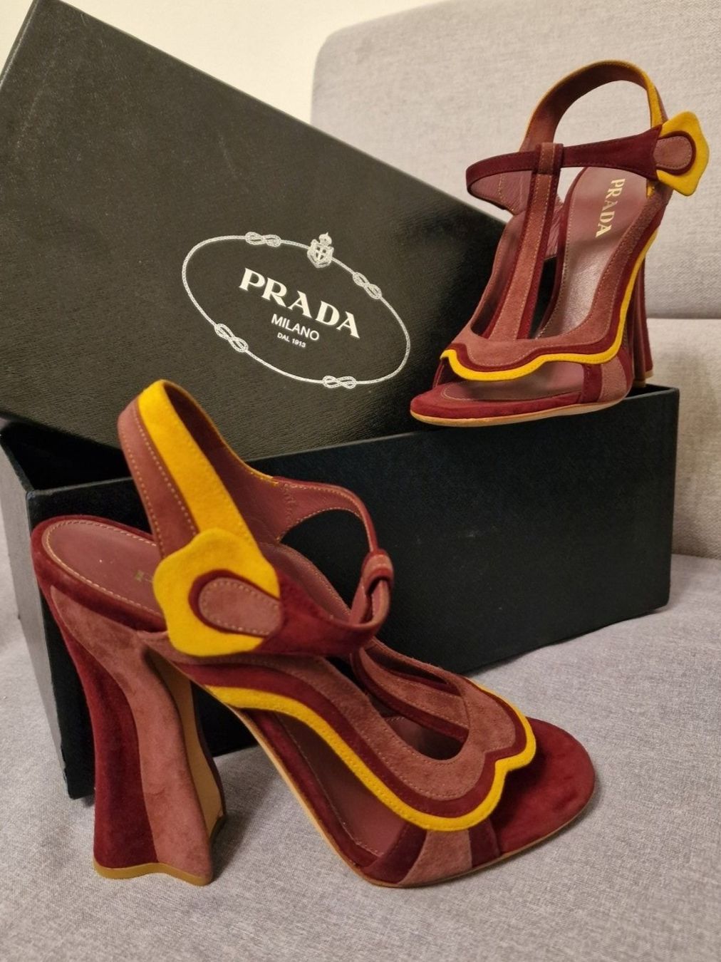 Prada Chaussures femmes: PRADA Sandalen Damen Gr. 39 – D'occasion à Zollikofen par oOAROo 5