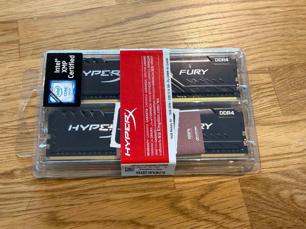 HyperX RAM DDR4-3200 Kit 2x 8GB Total 16GB (Gebraucht) in Lommiswil für ...