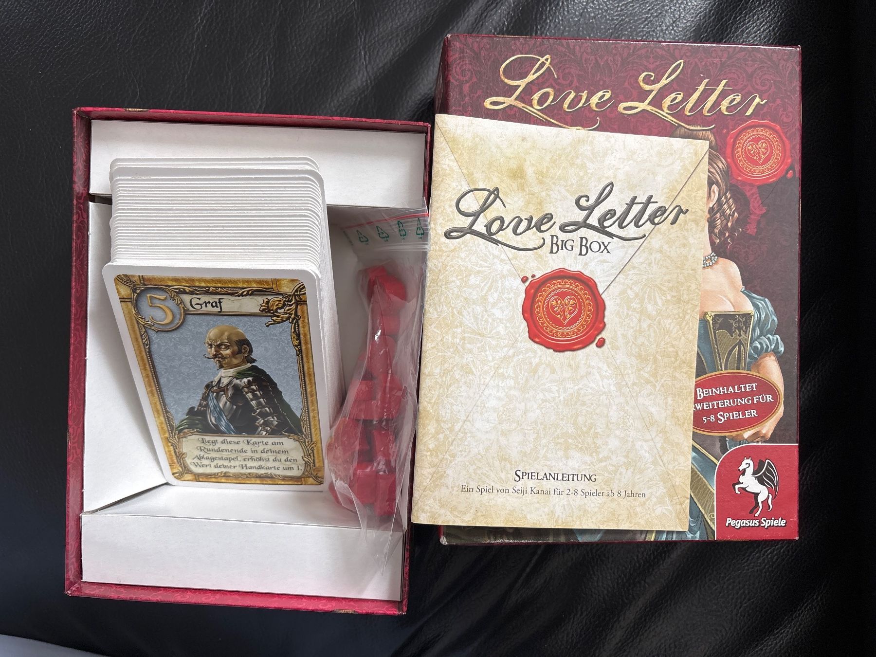Pegasus Spiele Giochi: Love Letter Big Box, Pegasus Spiele – Usato da Bern venduto da blu123 2