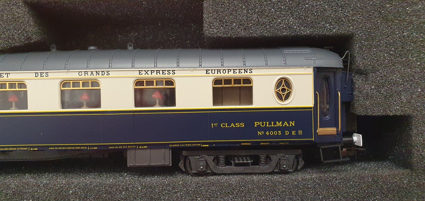 Rivarossi Modellini di ferrovie: Rivarossi 3634 CIWL Pullman WSPc 4003DE Fleche d'Or – Nuovo e nell'imballaggio originale da Würenlos venduto da jub_nd5j 4