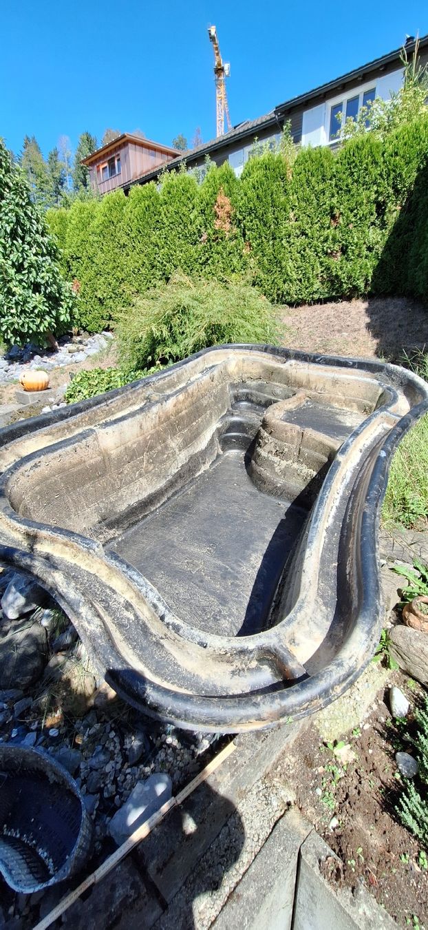 Teiche & Zierbrunnen: Fischteich Wanne – Gebraucht aus Wattwil von darrenmichaels