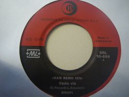 Vinyl-Single Drupi - Vado Via