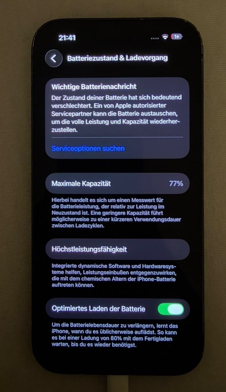Apple Handys / Smartphones: Apple iPhone 14 Pro schwarz – Gebraucht aus Tann von Niki_1 3