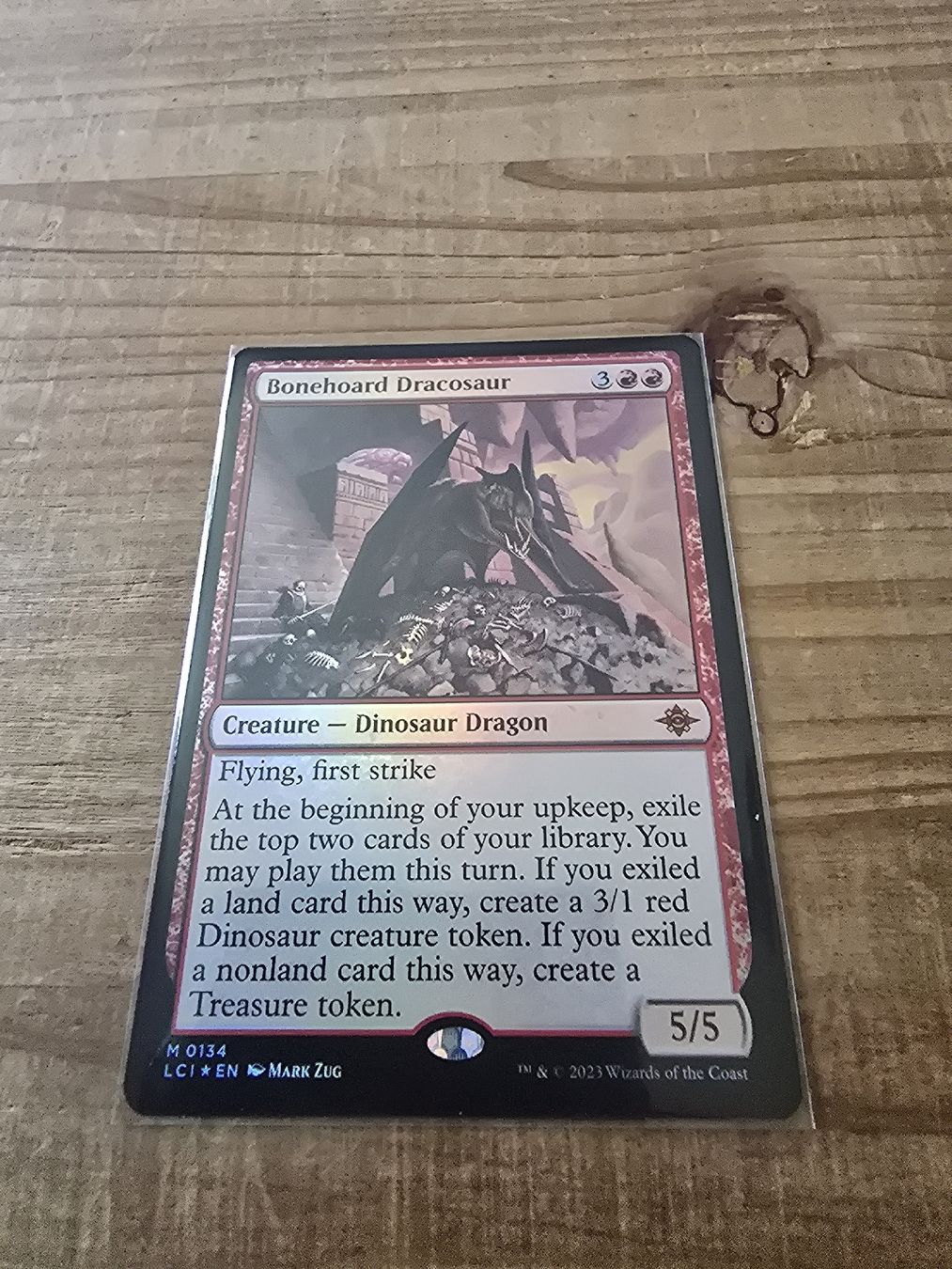 Magic The Gathering Carte collezionabili: Magic Karte Bonehoard Dracosaur Foil  – Nuovo (secondo la descrizione) da Dussnang venduto da met_g2yb