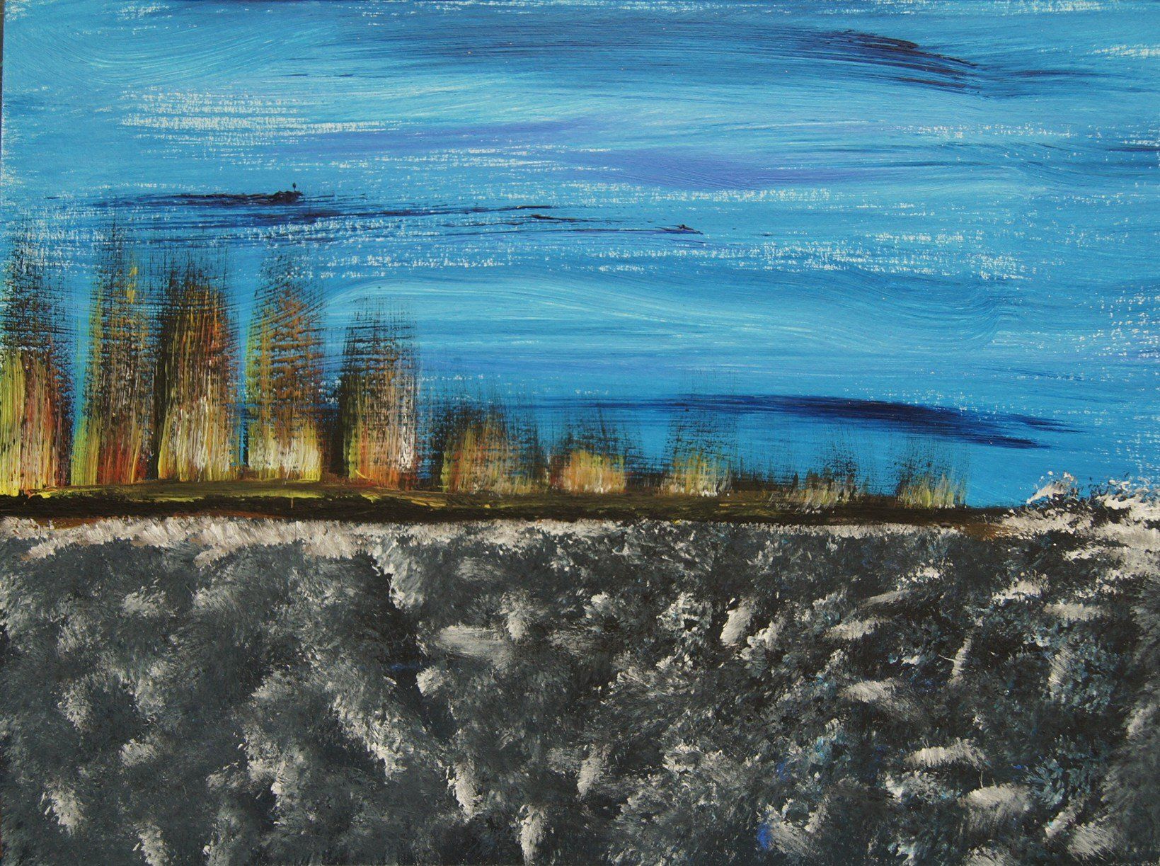 Dipinti: Acryl auf Karton: Küste VIII – Nuovo (secondo la descrizione) da Fribourg venduto da erw_68dx