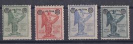 Italien 1924: Sieg Venetien mit Überdruck **