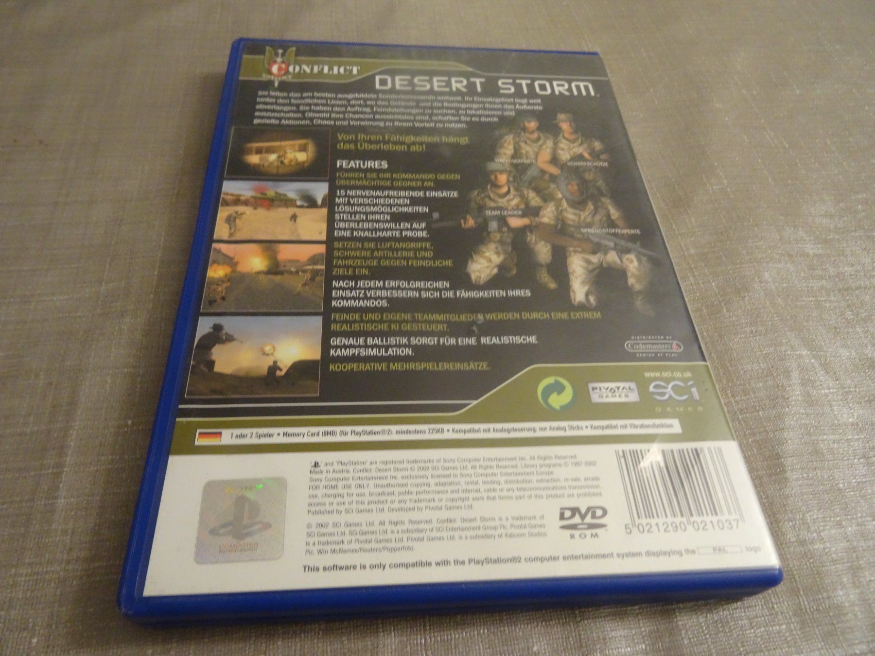 Sony Giochi: Conflict Desert Storm - PS2 – Usato da Olten venduto da Disc-Ausverkauf 2