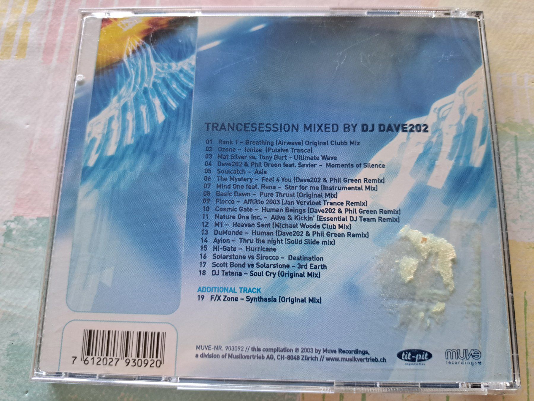 CDs: Cd Dave 202 - Mainstation – Gebraucht aus Pully von bro_n52j 1