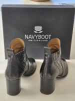 Navyboot Stiefeletten, Leder, Grösse 39