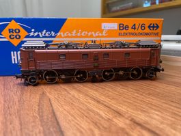 Roco SBB Be 4/6 braun in DC analog