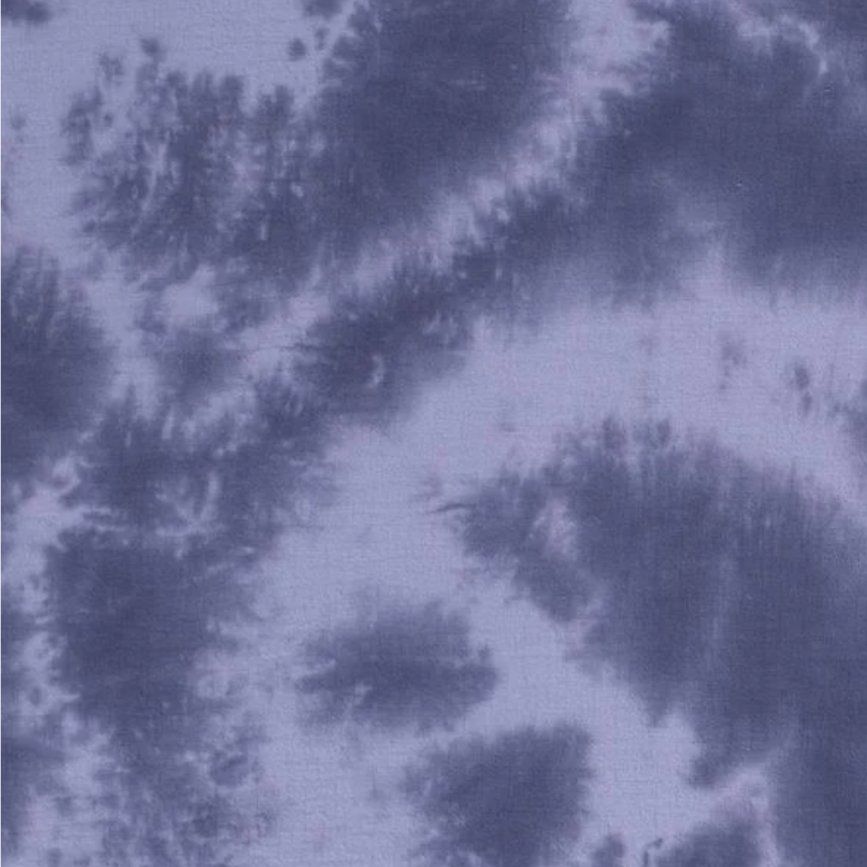 Stoffe: Musselin Tie-Dye Batik Indigoblau – Neu und originalverpackt aus Steg im Tösstal von J.Kreisl