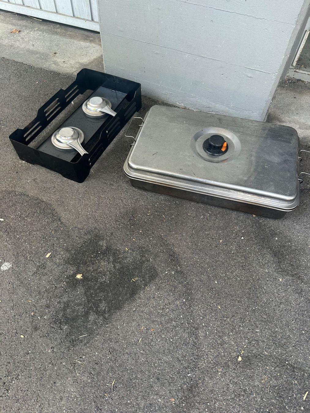 Elettrodomestici da cucina: Räucherofen / Rauchbox mit 3 Holzchips und Brenner – Usato da Thalwil venduto da Wilhelm85 2