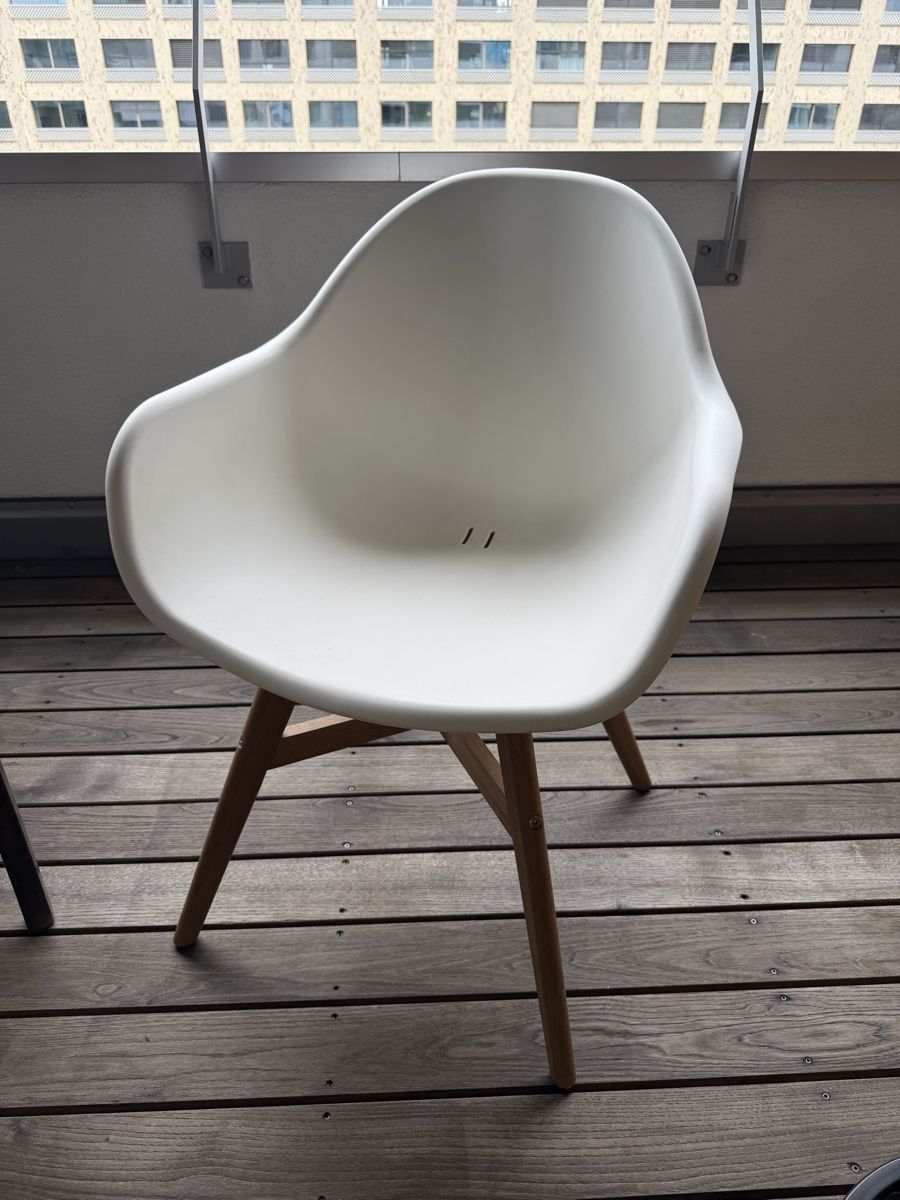 Sedie: White designer chair – Usato da Zürich venduto da pol_cy5n