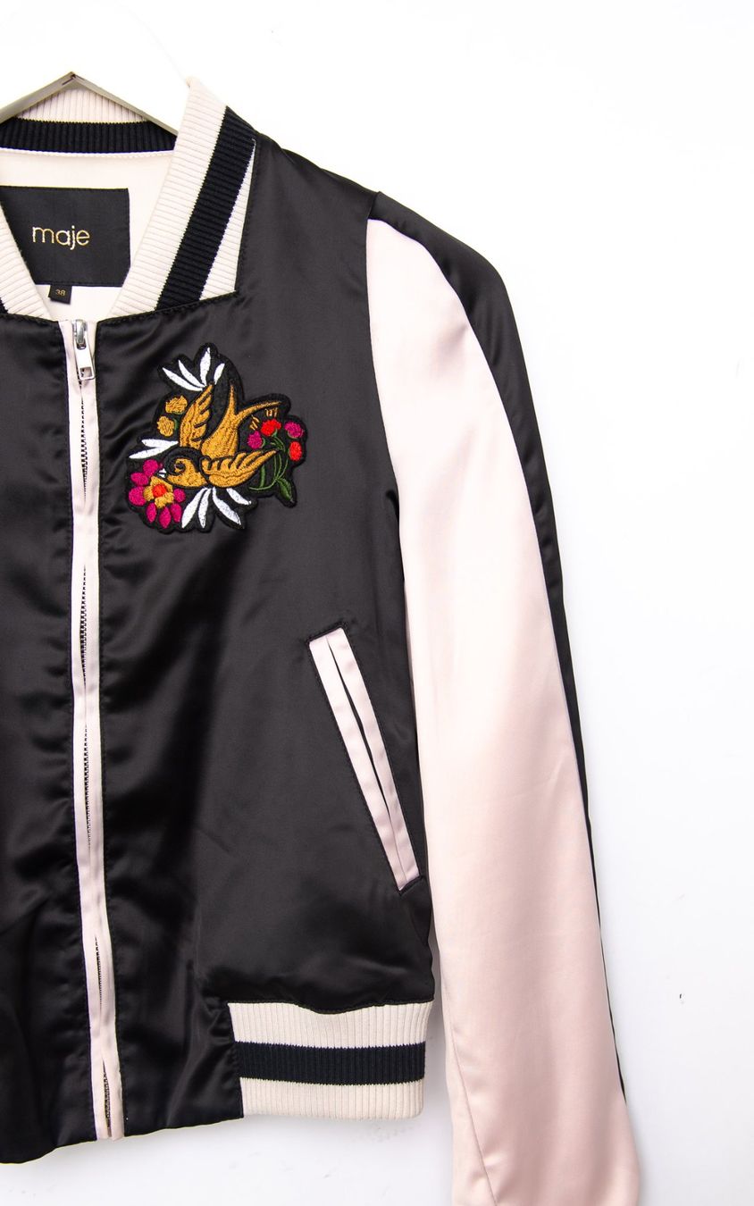 Maje Giacche: Maje Paris Basla Bomber Jacke – Gr. 38 – Usato da Illnau venduto da Monkky 7
