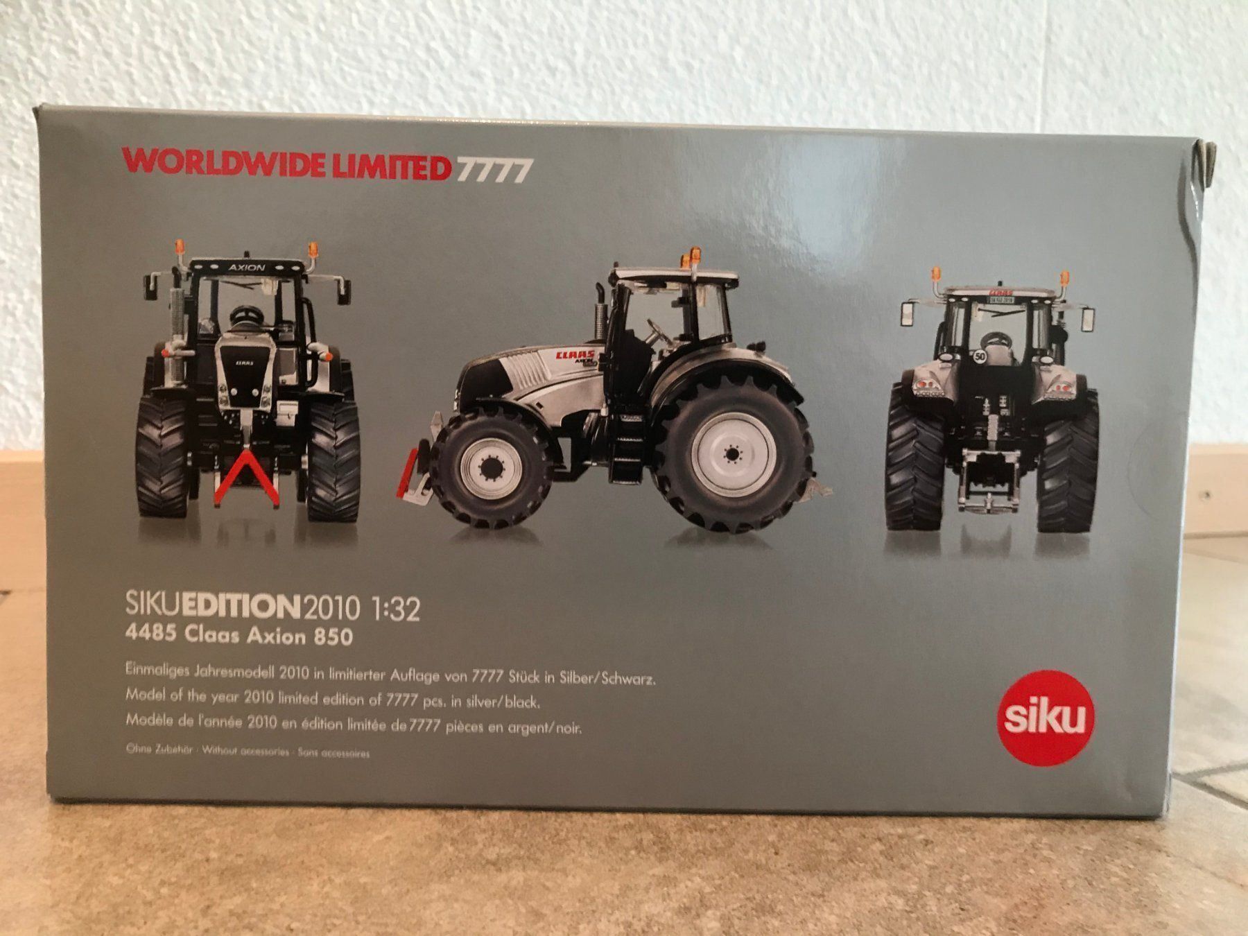 Claas Trattori: SIKU Claas Axion 850 – Nuovo e nell'imballaggio originale da Kreuzlingen venduto da Stefan1150 5