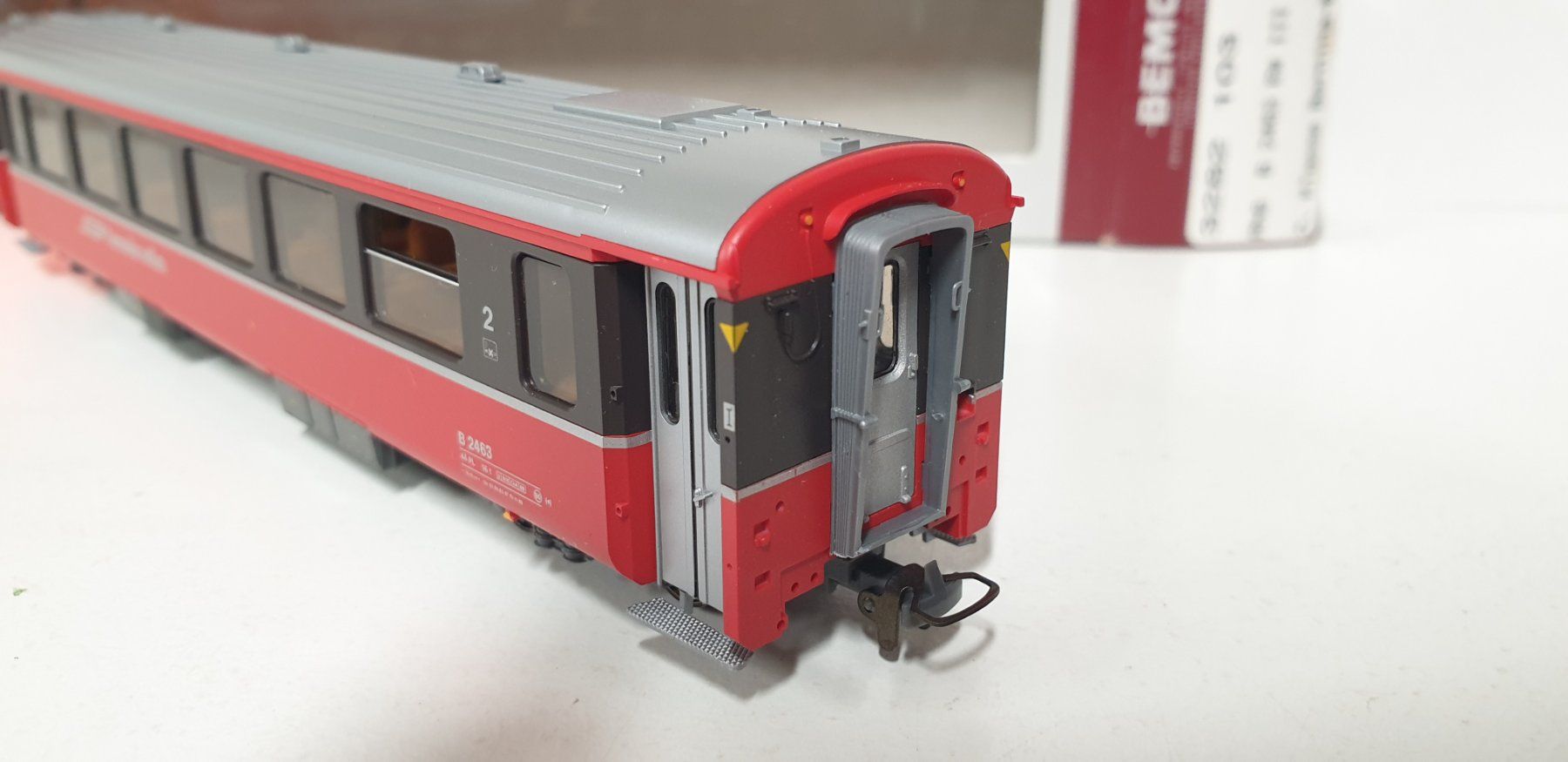 Bemo Modellini di ferrovie: Bemo RhB Bernina Express EW III  3282 103 – Nuovo (secondo la descrizione) da Geroldswil venduto da TopTrain54 5