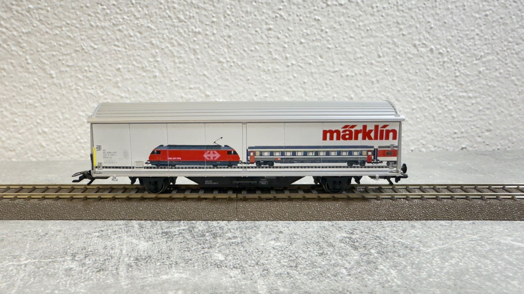 Märklin Modellini di ferrovie: Märklin Güterwagen H0 / AC – Usato da Windlach venduto da Kelebra 4