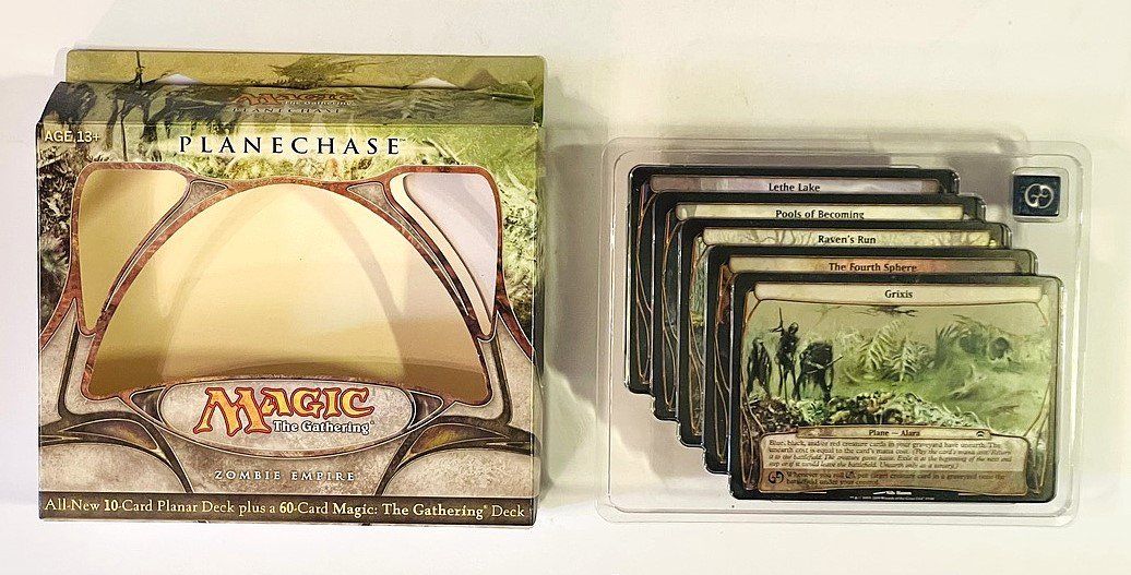 Magic The Gathering Sammelbilder & Trading cards: Magic The Gathering Planechase Decks 2009 4er Set englisch – Gebraucht aus Duggingen von nad_6yzh 6