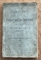 EXKURSIONSKARTE BURGDORF UND DEM EMMENTHAL 1906