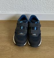 Baskets enfant bleues, scratch, taille 28, Trollkids