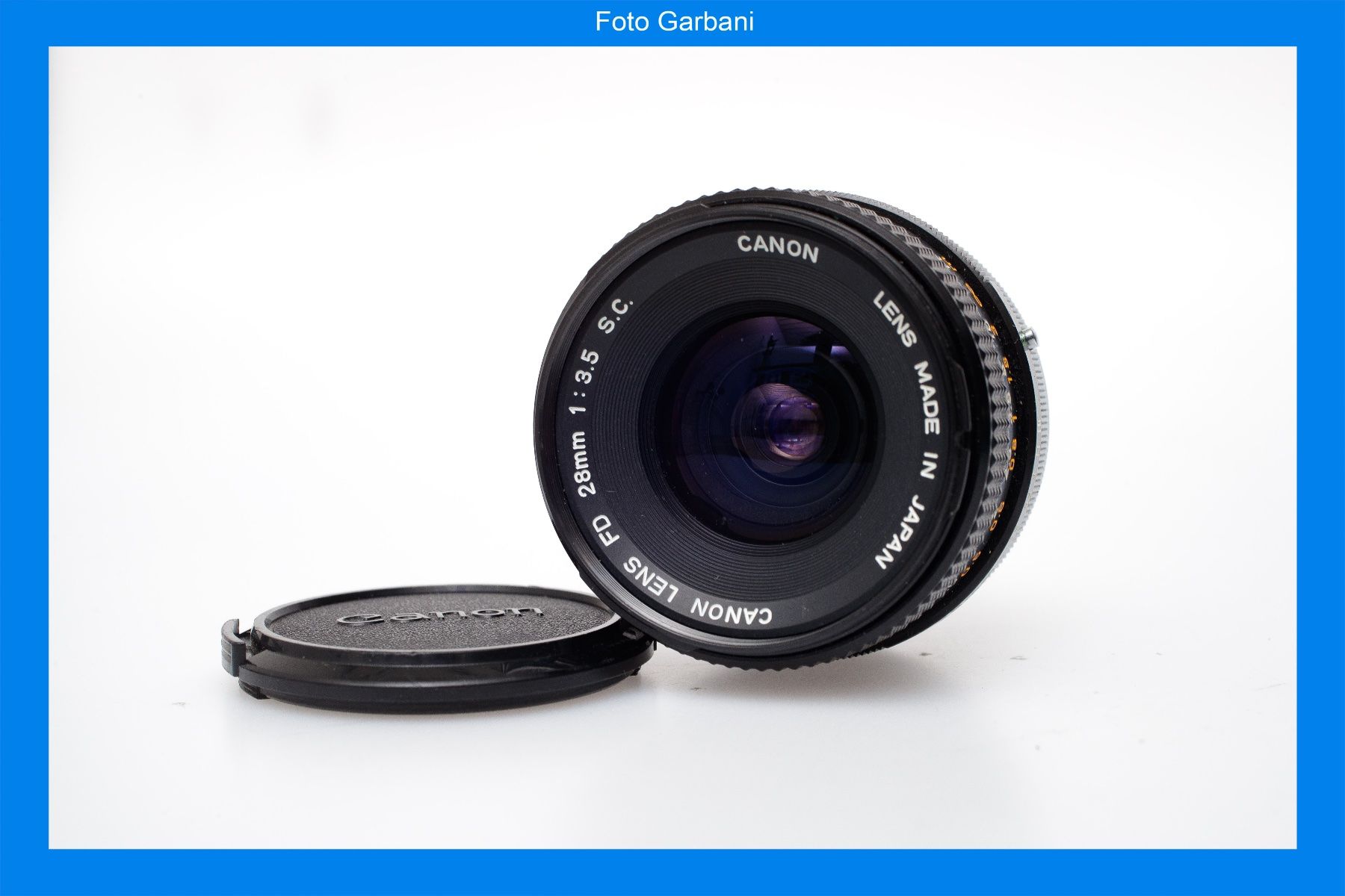 Canon Obiettivi: Canon FD 28mm f3.5 S.C. – Usato da Muralto venduto da FotoGarbani 1