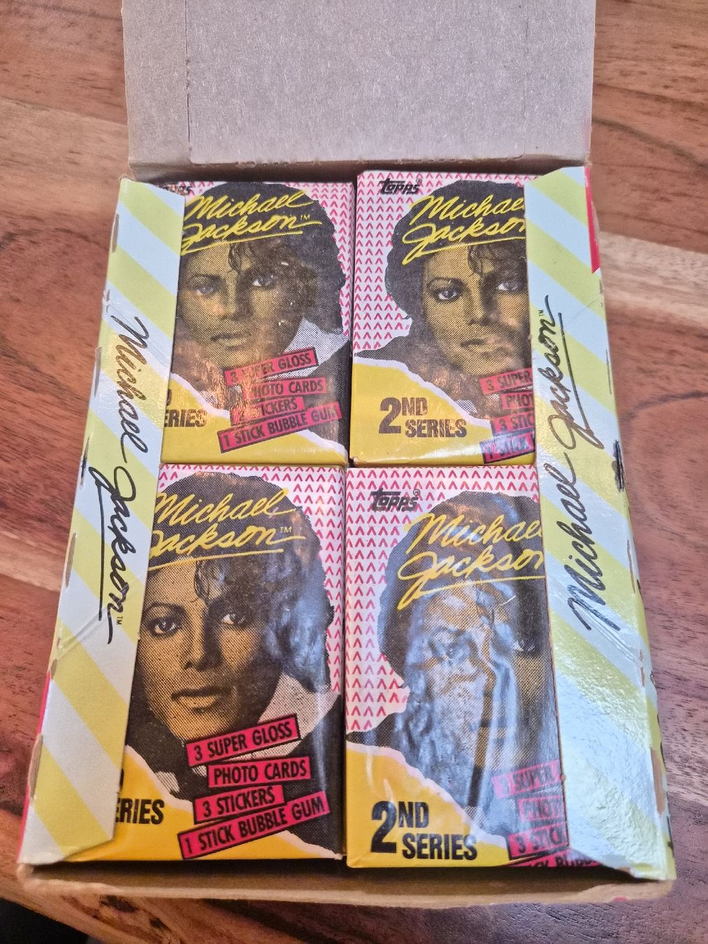 Topps Carte collezionabili: TRADING CARDS MICHAEL JACKSON 1984 TOPPS  – Nuovo (secondo la descrizione) da Schönenberg ZH venduto da heaangst 1