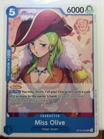 One Piece Card Game Miss Olive OP16-050 UC